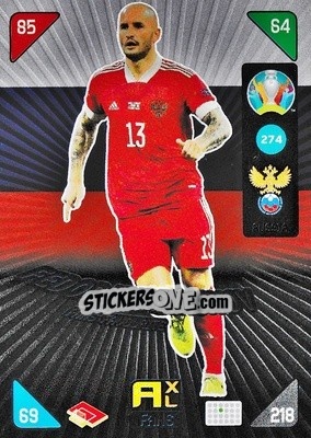 Sticker Fedor Kudryashov - UEFA Euro 2020 Kick Off. Adrenalyn XL - Panini