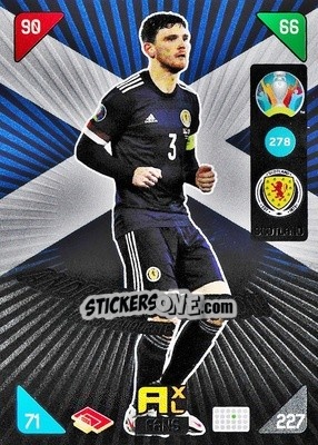 Sticker Andrew Robertson - UEFA Euro 2020 Kick Off. Adrenalyn XL - Panini
