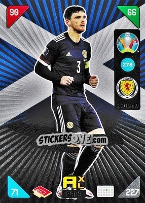 Sticker Andrew Robertson - UEFA Euro 2020 Kick Off. Adrenalyn XL n. 278 - Panini