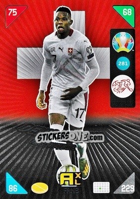 Sticker Denis Zakaria - UEFA Euro 2020 Kick Off. Adrenalyn XL - Panini
