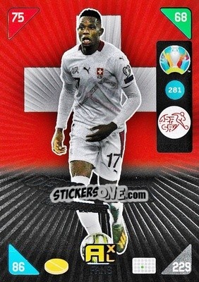 Sticker Denis Zakaria - UEFA Euro 2020 Kick Off. Adrenalyn XL n. 281 - Panini