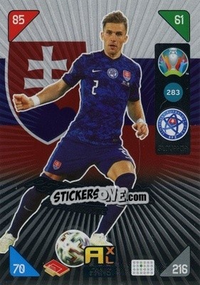 Sticker Peter Pekarik - UEFA Euro 2020 Kick Off. Adrenalyn XL n. 283 - Panini