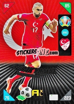 Cromo Burak Yılmaz - UEFA Euro 2020 Kick Off. Adrenalyn XL - Panini