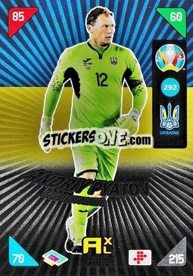 Figurina Andriy Pyatov - UEFA Euro 2020 Kick Off. Adrenalyn XL - Panini