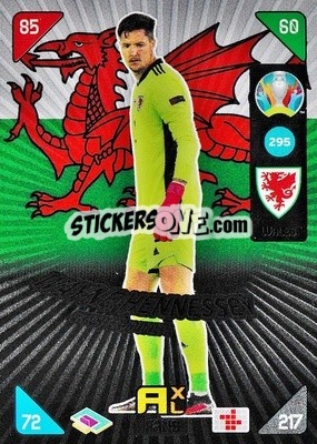 Figurina Wayne Hennessey - UEFA Euro 2020 Kick Off. Adrenalyn XL - Panini