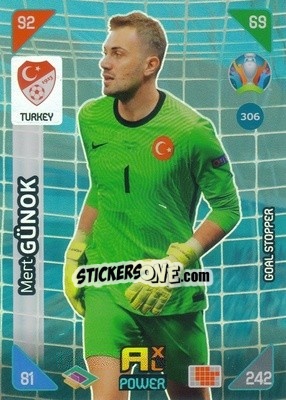 Figurina Mert Günok - UEFA Euro 2020 Kick Off. Adrenalyn XL - Panini