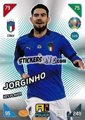 Sticker Jorginho - UEFA Euro 2020 Kick Off. Adrenalyn XL n. 325 - Panini