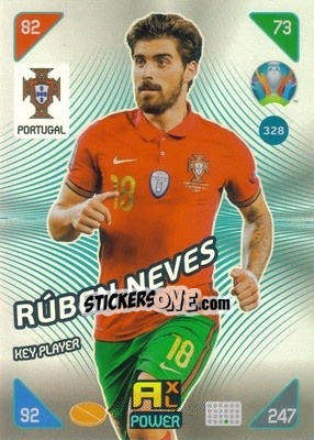 Sticker Rúben Neves - UEFA Euro 2020 Kick Off. Adrenalyn XL - Panini