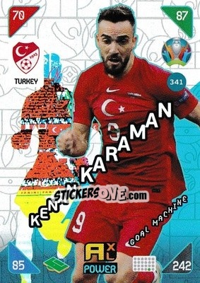 Sticker Kenan Karaman - UEFA Euro 2020 Kick Off. Adrenalyn XL n. 341 - Panini