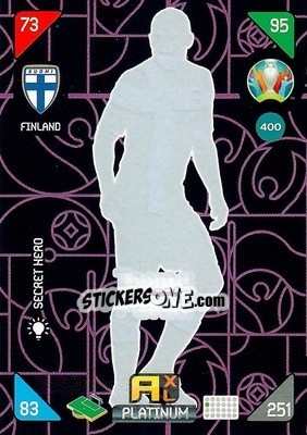 Sticker Teemu Pukki - UEFA Euro 2020 Kick Off. Adrenalyn XL n. 400 - Panini