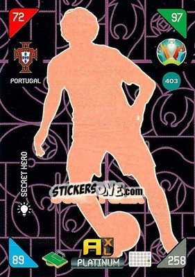 Sticker João Félix - UEFA Euro 2020 Kick Off. Adrenalyn XL n. 403 - Panini