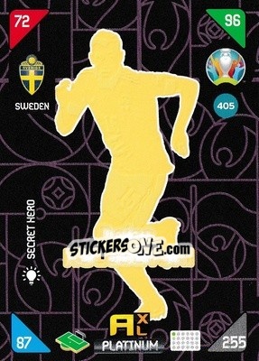 Sticker Dejan Kulusevski - UEFA Euro 2020 Kick Off. Adrenalyn XL n. 405 - Panini