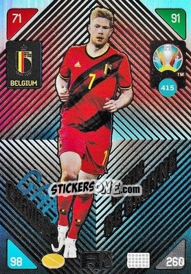 Sticker Kevin De Bruyne - UEFA Euro 2020 Kick Off. Adrenalyn XL n. 415 - Panini
