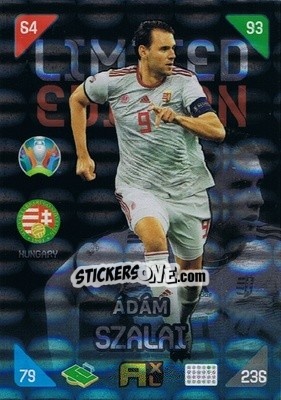 Sticker Adam Szalai - UEFA Euro 2020 Kick Off. Adrenalyn XL - Panini