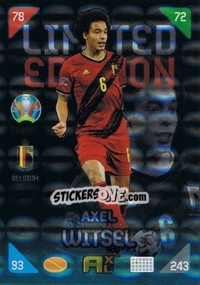 Cromo Axel Witsel - UEFA Euro 2020 Kick Off. Adrenalyn XL - Panini