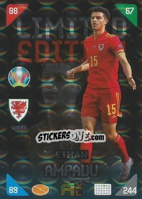 Sticker Ethan Ampadu - UEFA Euro 2020 Kick Off. Adrenalyn XL - Panini