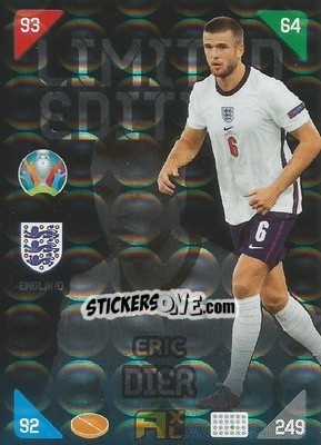 Sticker Eric Dier - UEFA Euro 2020 Kick Off. Adrenalyn XL - Panini