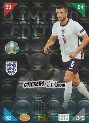 Sticker Eric Dier - UEFA Euro 2020 Kick Off. Adrenalyn XL n. LE-ED - Panini