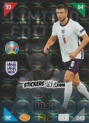 Cromo Eric Dier - UEFA Euro 2020 Kick Off. Adrenalyn XL - Panini