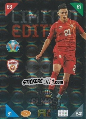 Figurina Eljif Elmas - UEFA Euro 2020 Kick Off. Adrenalyn XL - Panini