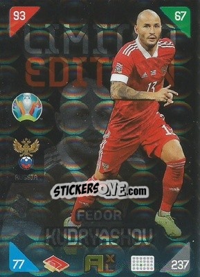 Sticker Fedor Kudryashov - UEFA Euro 2020 Kick Off. Adrenalyn XL - Panini