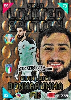 Figurina Gianluigi Donnarumma - UEFA Euro 2020 Kick Off. Adrenalyn XL - Panini