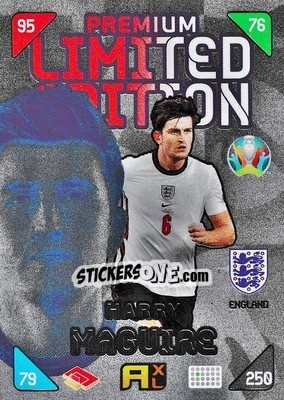 Sticker Harry Maguire - UEFA Euro 2020 Kick Off. Adrenalyn XL - Panini
