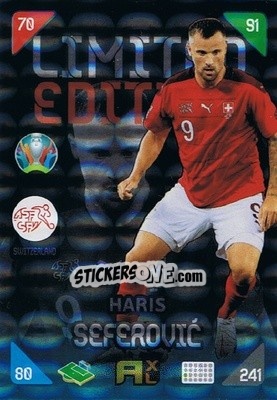 Sticker Haris Seferovic - UEFA Euro 2020 Kick Off. Adrenalyn XL - Panini