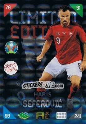 Figurina Haris Seferovic - UEFA Euro 2020 Kick Off. Adrenalyn XL - Panini