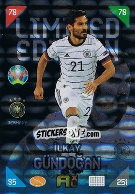 Sticker Ilkay Gundogan - UEFA Euro 2020 Kick Off. Adrenalyn XL - Panini