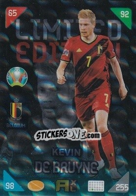 Cromo Kevin De Bruyne - UEFA Euro 2020 Kick Off. Adrenalyn XL - Panini