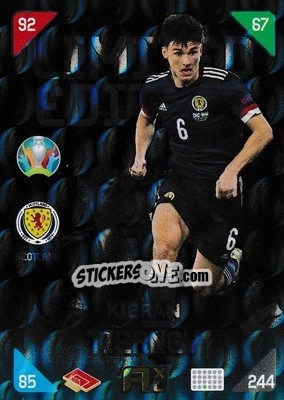 Cromo Kieran Tierney - UEFA Euro 2020 Kick Off. Adrenalyn XL - Panini