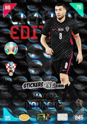 Sticker Mateo Kovacic - UEFA Euro 2020 Kick Off. Adrenalyn XL - Panini
