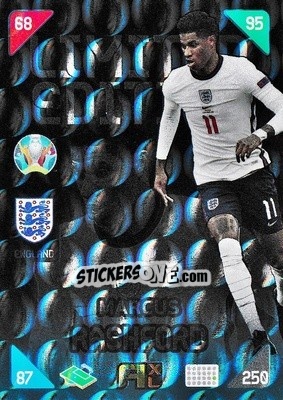 Sticker Marcus Rashford - UEFA Euro 2020 Kick Off. Adrenalyn XL n. LE-MR - Panini