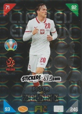 Sticker Piotr Zieliński - UEFA Euro 2020 Kick Off. Adrenalyn XL - Panini