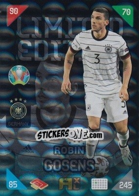 Figurina Robin Gosens - UEFA Euro 2020 Kick Off. Adrenalyn XL - Panini