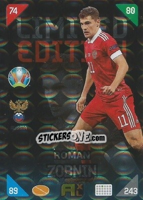 Sticker Roman Zobnin - UEFA Euro 2020 Kick Off. Adrenalyn XL n. LE-RZ - Panini