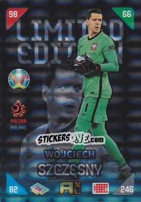 Sticker Wojciech Szczesny - UEFA Euro 2020 Kick Off. Adrenalyn XL - Panini