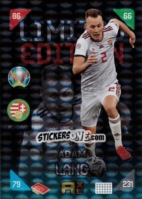 Sticker Adam Lang - UEFA Euro 2020 Kick Off. Adrenalyn XL n. XXL-AL - Panini