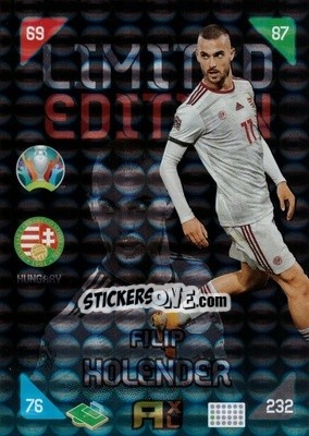 Figurina Filip Holender - UEFA Euro 2020 Kick Off. Adrenalyn XL - Panini