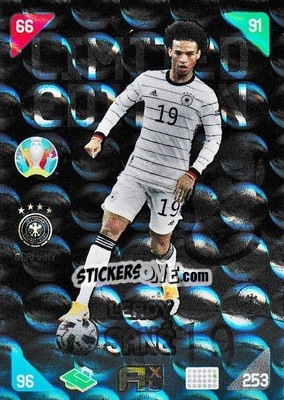 Figurina Leroy Sané - UEFA Euro 2020 Kick Off. Adrenalyn XL - Panini