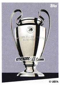 Sticker UEFA Champions League Trophy - UEFA Champions League 2020-2021 - Topps