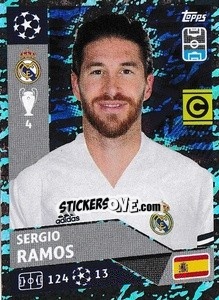 Sticker Sergio Ramos (Captain) - UEFA Champions League 2020-2021 n. RMA6 - Topps