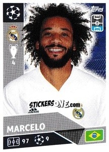Sticker Marcelo - UEFA Champions League 2020-2021 n. RMA8 - Topps