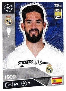 Sticker Isco - UEFA Champions League 2020-2021 n. RMA14 - Topps