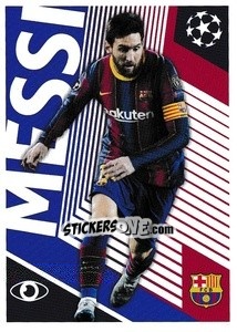 Sticker Lionel Messi (One to Watch) - UEFA Champions League 2020-2021 n. BAR2 - Topps