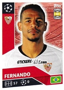 Sticker Fernando - UEFA Champions League 2020-2021 - Topps