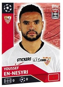 Sticker Youssef En-Nesyri - UEFA Champions League 2020-2021 n. SEV16 - Topps