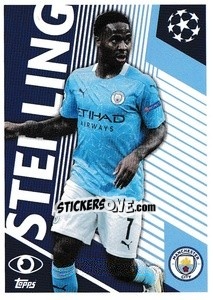 Sticker Raheem Sterling (One to Watch) - UEFA Champions League 2020-2021 n. MCI2 - Topps