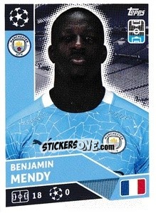 Sticker Benjamin Mendy - UEFA Champions League 2020-2021 - Topps